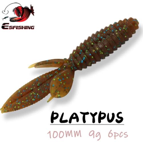 Esfishing Carp Fishing PLATYPUS10cm 9g Fishing Lure Spinner Artificial Lures Pesca Trout Pike Bait