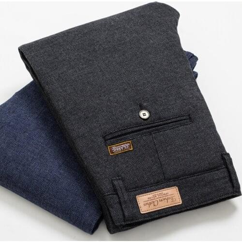 HZIJUE Men's Classic Trousers