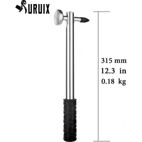Furuix Auto Repair Tool Paintless Car Dent Repair Tools Aluminum Dent Hail Hammer Car Repair Kit