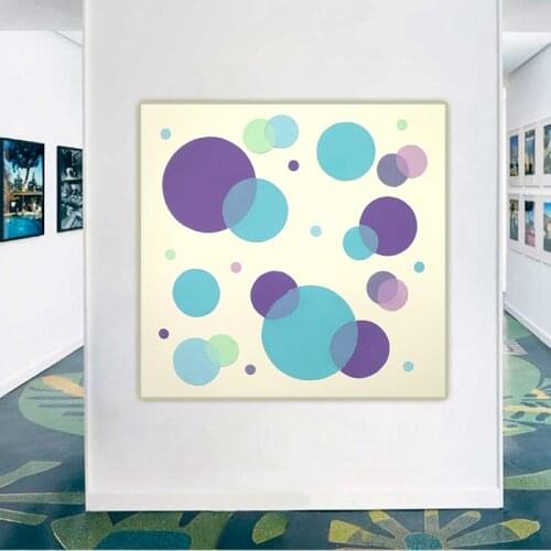 Josef Albers《Interaction Of Color》Canvas Art Oil Painting Abstract Painting Decorative Picture Wall Decor Home Decoration