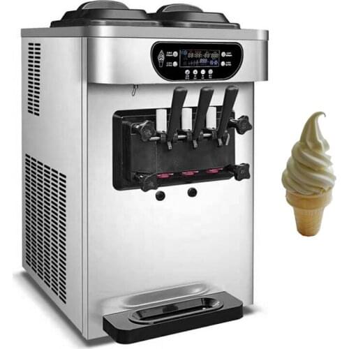 Commercial Ice Cream Machine Desktop Soft Serve Ice Cream Makers Fully Automatic Ice Cream Vending Machine