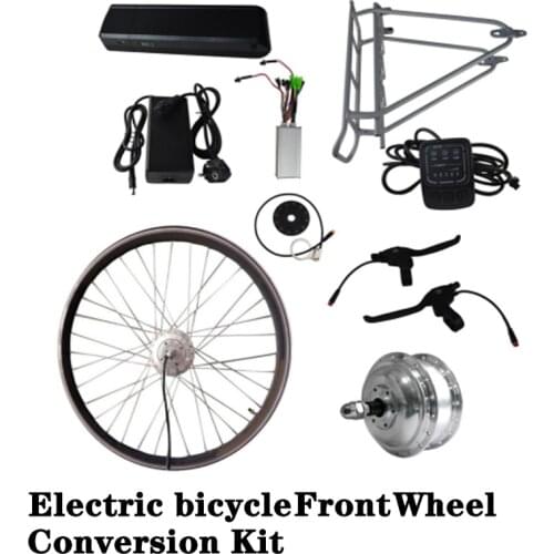 Electric Bicycle Front Wheel Conversion Kit Electric Bicycle Batteries, Rear Rack, Electric Bicycle Accessories