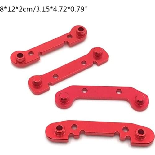 RC Car Swing Arm Set Durable Metal Reinforced Swing Arm Fixed Set for Wltoys 144001 1/14 RC Car Upgrade Accessories T3EF