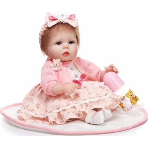 40cm silicone reborn doll baby real premmie newborn baby dolls soft touch children dolls toys bebes bonecas reborn realista