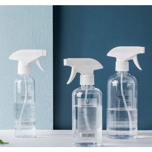 New Hairdressing Pump Spray Mist Bottles PET Water Bottle Atomiser Salon Barber Hair Tools Cosmetic ContainerS For Essential Oil