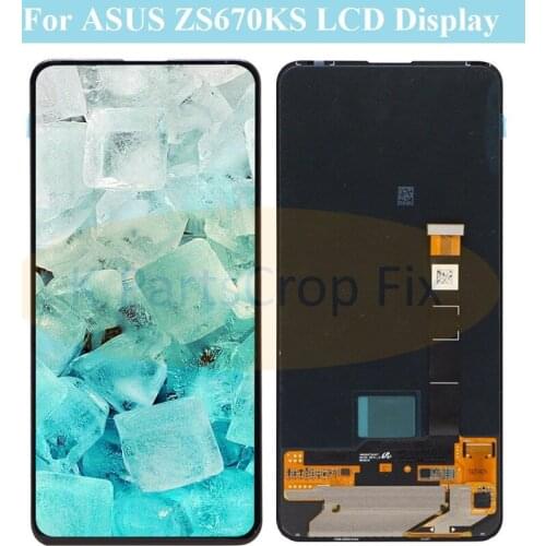 6.67" New Full LCD display + Touch screen digitizer assembly Replacement For Asus Zenfone 7 ZS670KS LCD for ASUS_I002D LCD