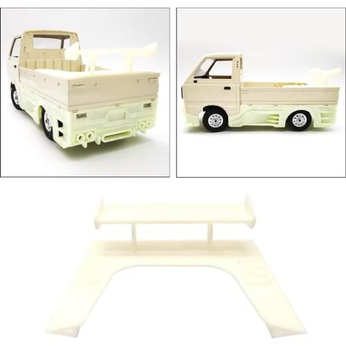 Upgrade Remote Control Tail Wing DIY Modified WPL D12 Truck SUV Smooth Improve Appearance Car Accessory Easy Install