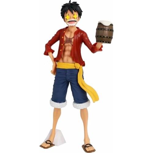 One Piece Anime Funny Mono D Figure Of Luffy Toy Three Forms Grandline Men Luffy Model Collectible Dolls Anime Action Figure