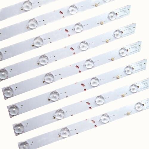 Original and new LED Backlight Lamp strip for 32inch 9lamp ZDJK315D09-ZC14F-06 303JK315033 3V 607mm