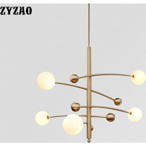 Postmodern Simple Magic Bean Kitchen Pendant Lights Restaurant Model Room Bedroom Living Room Designer Hanging Lgiht Fixtures