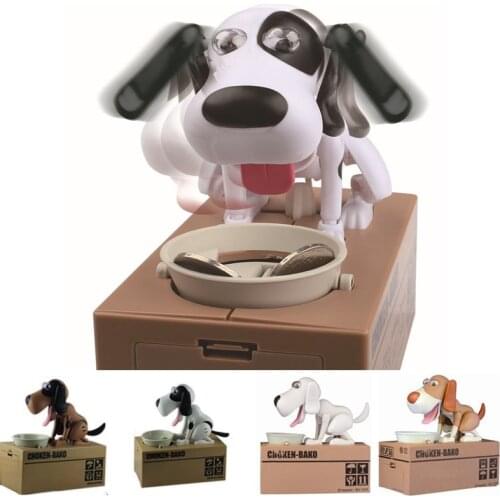 Robotic Dog Banco Canino kids Money Box Money Bank Automatic Stole Coin large Piggy Bank Money Saving Box Moneybox Gifts for kid