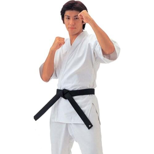Spring Summer Kids Adults Twill Cotton Karate Jiu Jitsu Judo Taekwondo Uniform Clothes W/White Belt Men Women Dobok Outfits BO