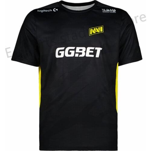 Ukraine Natus Vincere Team NIVI Uniform CS, DotA2, WOT, FIFA, SC2 Game Event Shirt Harajuku Fashion Mens Oversized T-shirt