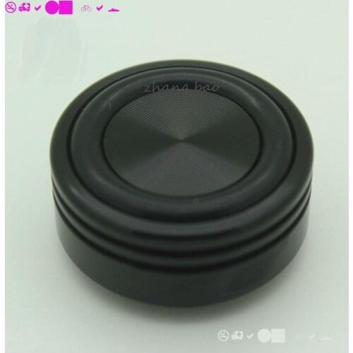 4PCS Aluminum black 29*15 Audio amplifier speaker feet computer machine mats