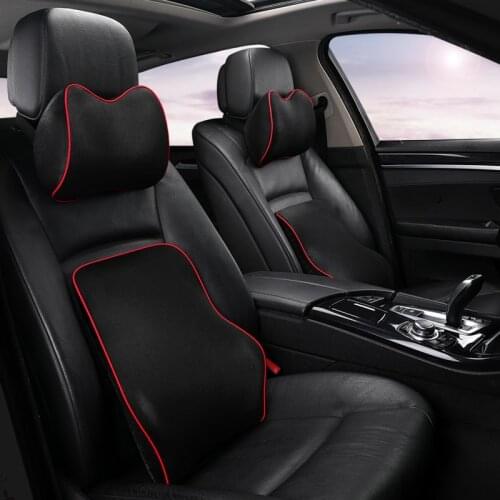 Memory Foam Neck pillows Seat Chair Lumbar Back Support Cushion for Office Home Car Auto Interior Accessories