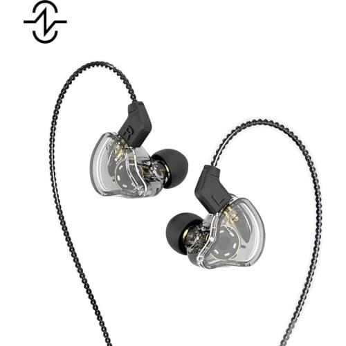 CCZ Melody Headphones 10mm Dual Magnetic Circuit DD Unit+Customized BA in Ear Monitors Earbud HIFI Bass IEM for Sport Music