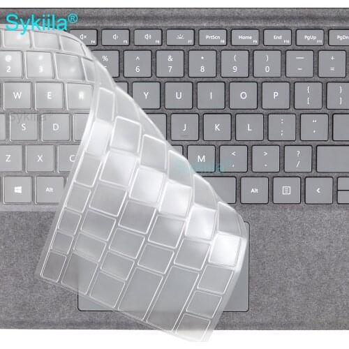 Keyboard Cover for Microsoft Surface Pro 7 7+ 6 5 4 3 2 X Studio Laptop GO 2 Book 1 3 RT Silicon Protector SKin Case 13 15 12.4