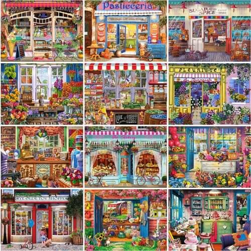 Evershine 5D DIY Diamond Painting New Arrival Store Cross Stitch Kit Diamond Embroidery Sale Landscape Wall Art Decorations