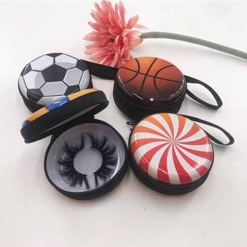 FDshine Various Eyelash Small Iron Box Without Lashes For 8mm-27mm Mink Eyelashes