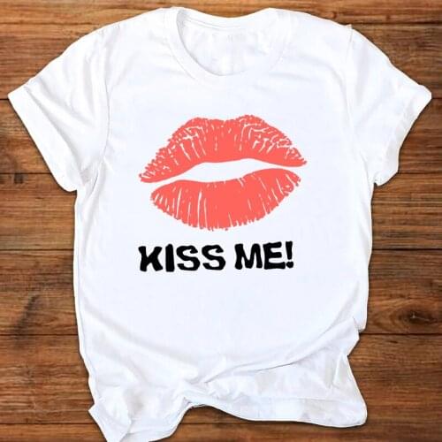 Womens T-shirt Summer Casual Ladies Tshirt Aesthetic Harajuku Printed Tshirt Fashion Harajuku O-neck Short Sleeve Tee Shirt