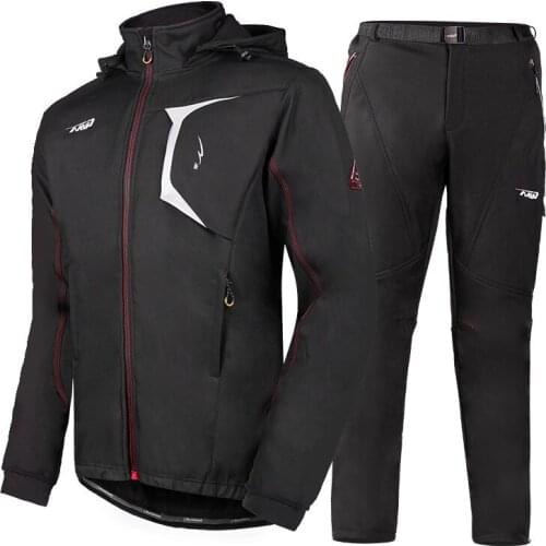 Cycling Jersey Set Motorcycle Street Gear Waterproof Windproof Quick-drying Motocross Coat and Pants Motocross Outer Clothing