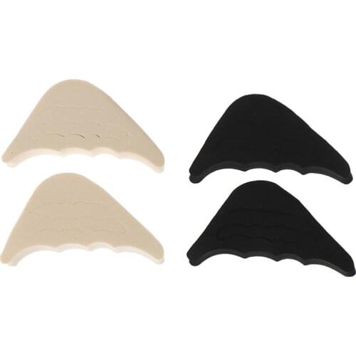 Insoles Forefoot Insert Pad Adjustment Pads For Women 1 Pair High heels Toe Plug Half Sponge Shoes Cushion Feet Filler