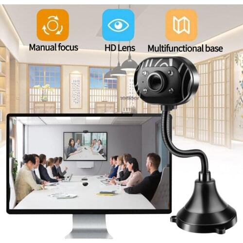 USB HD Beautiful Webcam Camera Web Cam With Microphone Plug And Play The USB interface For PC Laptop Desktop Computer 2021