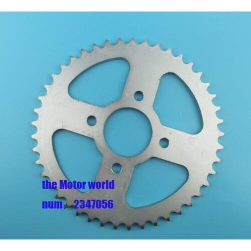 High quality metal motorcycle scooter drive gear 520 big sprocket 45T sprockets free shipping