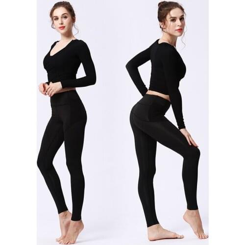 Women Sports Yoga Legings For Fitness High Elastic Slim Running Gym Sportswear Pants Non See-through Women Fitness Capris