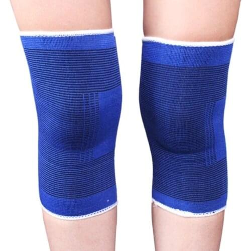 1 Pair Knee Support Brace Single Wrap Compression Sleeve Stabilizer for Arthritis Meniscus Patella Protector Running Men Women