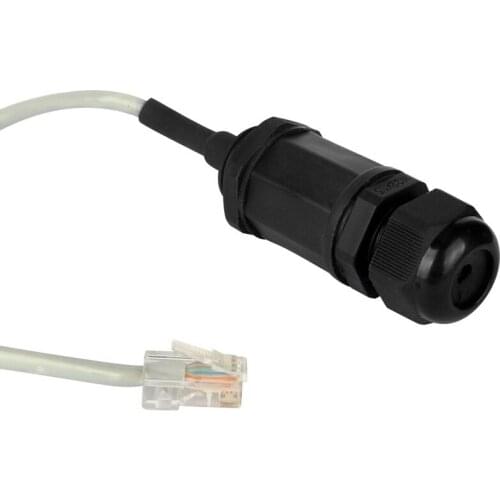 1pcs Waterproof Connector IP68 Quickly Connected Cable RJ45 Ethernet LAN Wire Waterproof Retardant Terminal Connector