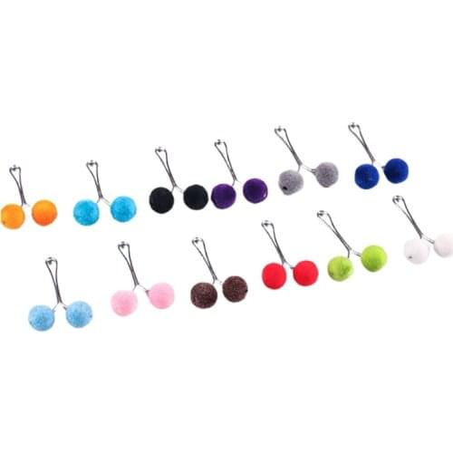 12Pcs/Set Rhinestone Resin Ball Muslim Hijab Scarf Metal U Clips Islamic Headscarf Shawl Ethnic Abaya Safey Brooch Pins