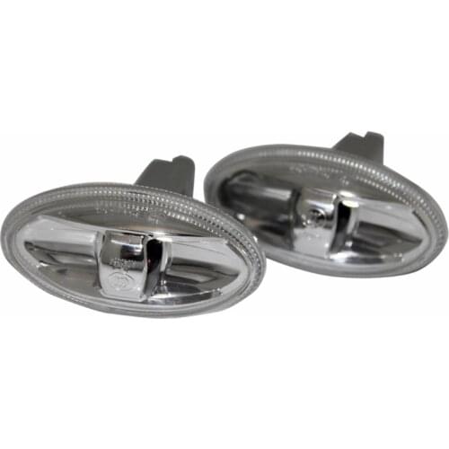 2 Pcs Auto Side Steering Indicator Repeater Light For Peugeot 108 107 407 206 1007 Partner For Citreon C1 C2 C3 Xsara #6325G3