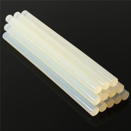 20pcs/lots Hot Melt Glue Sticks 11mm 100mm-300mm For Electric Glue Gun Car Audio Craft Alloy Accessories Glue Sticks
