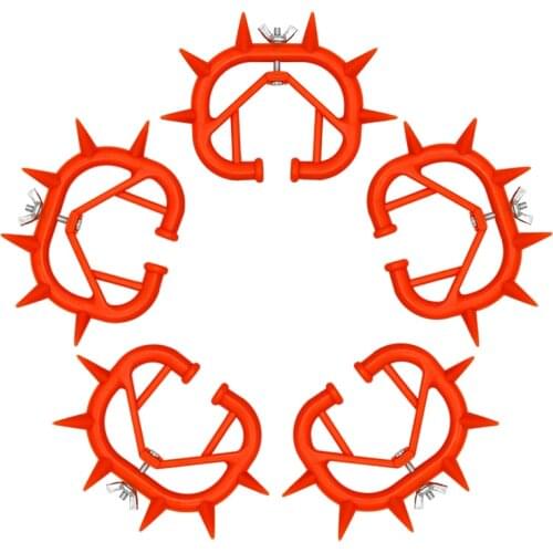 5Pcs Cow Nose Weaner Calf Cattle Nose Clip Plastic Cow Nose Thorn Weaning Tool For Stopping Milking Kit Cow Nose Ring