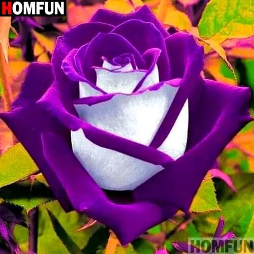 Homfun Full Square/Round Drill 5D DIY Diamond Painting "Flower landscape" 3D Embroidery Cross Stitch Home Decor Gift A11090