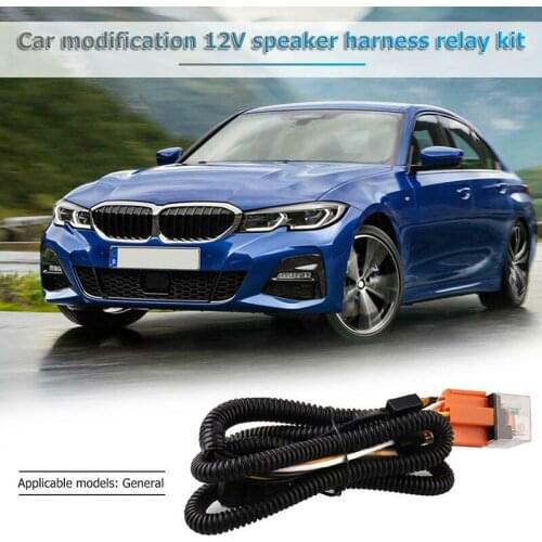 Car Klaxon high quality car relay horn relay harness 12V car styling parts horn wiring harness for horn