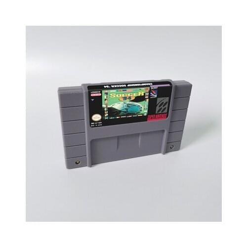 Championship Soccer 94 - RPG Game Card US Version English Language Battery Save