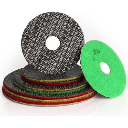 Upgraded Electroplated Flexible Polishing Pads Diamond Hand Glass Granite Marble For Sanding Polishing Surfaces