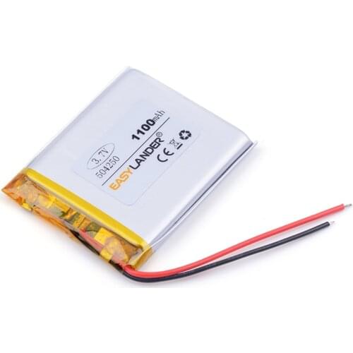Ion li Wholesale 3.7V lithium polymer battery 1500mAh 504250 navigator Speakers For GPS DVR toys mp3 MP4 MP5 Speaker E-book