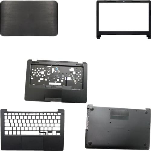 Laptop Keyboard LCD Top Back Cover Upper Case Shell Bottom Case For DELL XPS 14Z L412Z Black