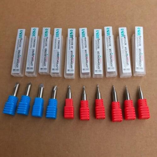 Raise Carbide 1.0 1.2 1.5 2.0 2.5 3.0 End Mills Cutters For Key Copy Cutting Duplicating Machine Drill Bits