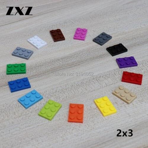 Colorful DIY Building Blocks Kids Educational Toy 3021 Plate 2 x 3 for Children Birthday Toys