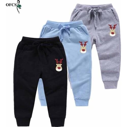 Hot Sale Children Sports Pants for Baby Boys Trousers kids child casual pants candy solid color Girls Pants Retail 18m-12 Years