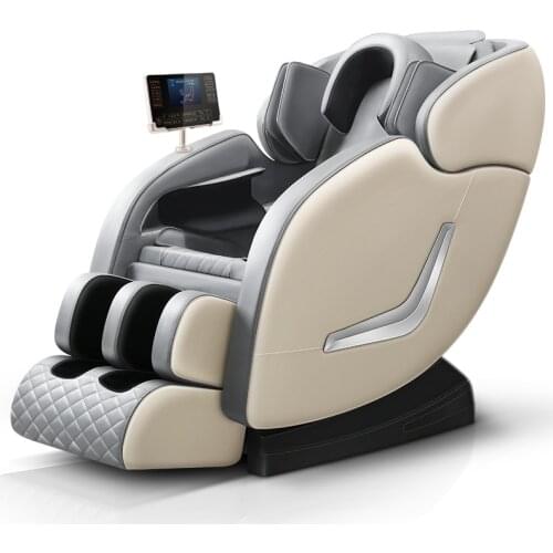 AYIYUN Brand new Luxury electric Full-body massage chair,with smart touch LCD screen +Bluetooth music +wormwood hot compress, S1