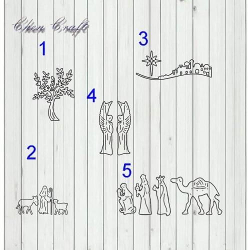 Metal Cutting Dies King in the desert Stencils for DIY Scrapbooking Stamp/photo album Decorative Embossing DIY Paper