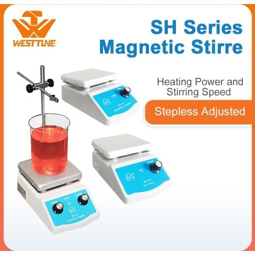 SH-Series Heating Digital Display Constant Temperature Ceramic Magnetic Stirrer