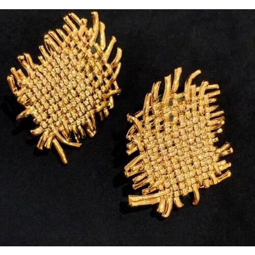 2021New Korea Fashion Luxury Unusual Irregular Earrings for Women Engagement Anniversary Party Gift for Female Wholesale