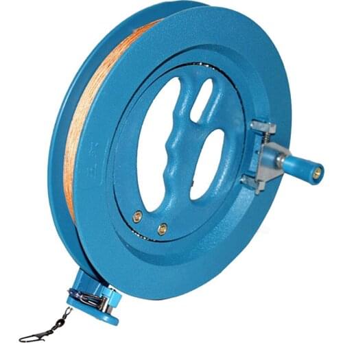 Professional Kite Line Winder Winding Reel Grip Wheel with 650 Feet (60LBS) Flying Line String Flying Tools for Kids Adults