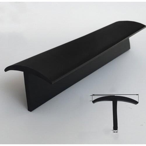 Rubber T Strip Glass Metal Wood Panel Edge Encloser Shield Car Seals Black